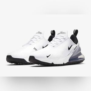 Nike Air Max 270 G Golf White Black Pure Platinum